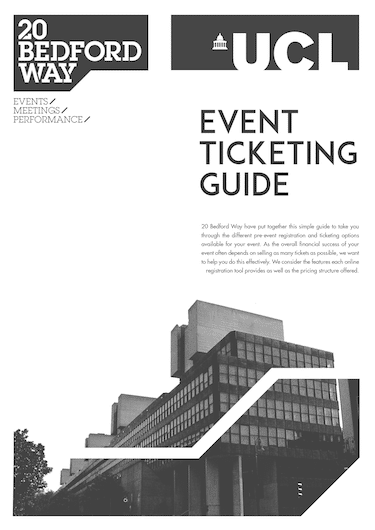 event ticketing guide
