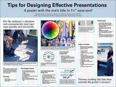 academic conference poster template